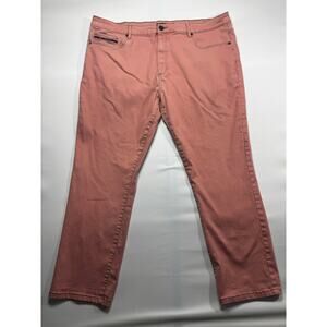 G-Fried Denim Men's Straight Leg Pink Denim Jeans - Size 44x30.5